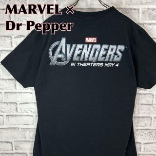 マーベル(MARVEL)のMARVEL × Dr Pepper アベンジャーズ Tシャツ 半袖 輸入品(Tシャツ/カットソー(半袖/袖なし))