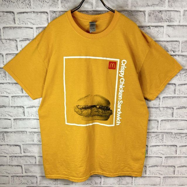 マクドナルド　クリスピーチキンサンド　tシャツ 企業　Lサイズ