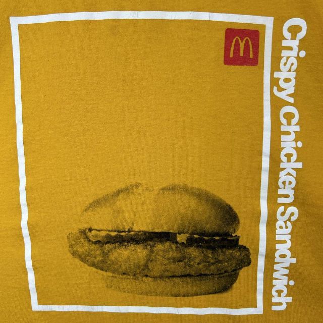 McDonald マクドナルド クリスピーチキンサンド Tシャツ 半袖 輸入品