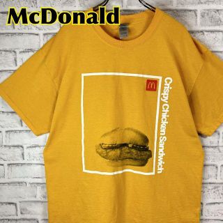 ギルタン(GILDAN)のMcDonald マクドナルド クリスピーチキンサンド Tシャツ 半袖 輸入品(Tシャツ/カットソー(半袖/袖なし))