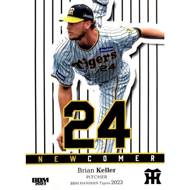 B・ケラー レギュラーカード サブセット BBM 2023 阪神タイガース エンタメ/ホビーのタレントグッズ(スポーツ選手)の商品写真