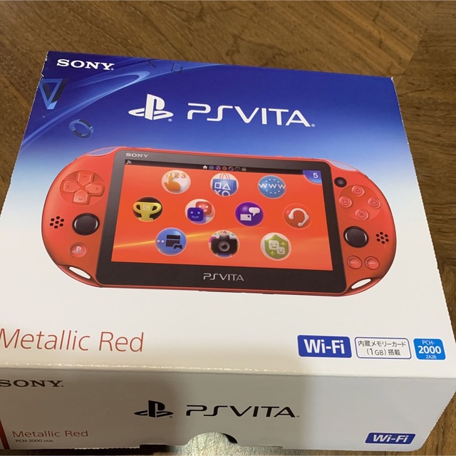 最終値下げしました‼︎ psvita本体 PCH-2000 ZA26 赤 若者の大愛商品