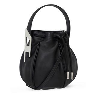 ☆大特価☆【新品未使用】ディーゼル 本革 牛革 ショルダーバッグ ハンドバッグ cj46. DIESEL 牛革 ハンドバッグ 黒