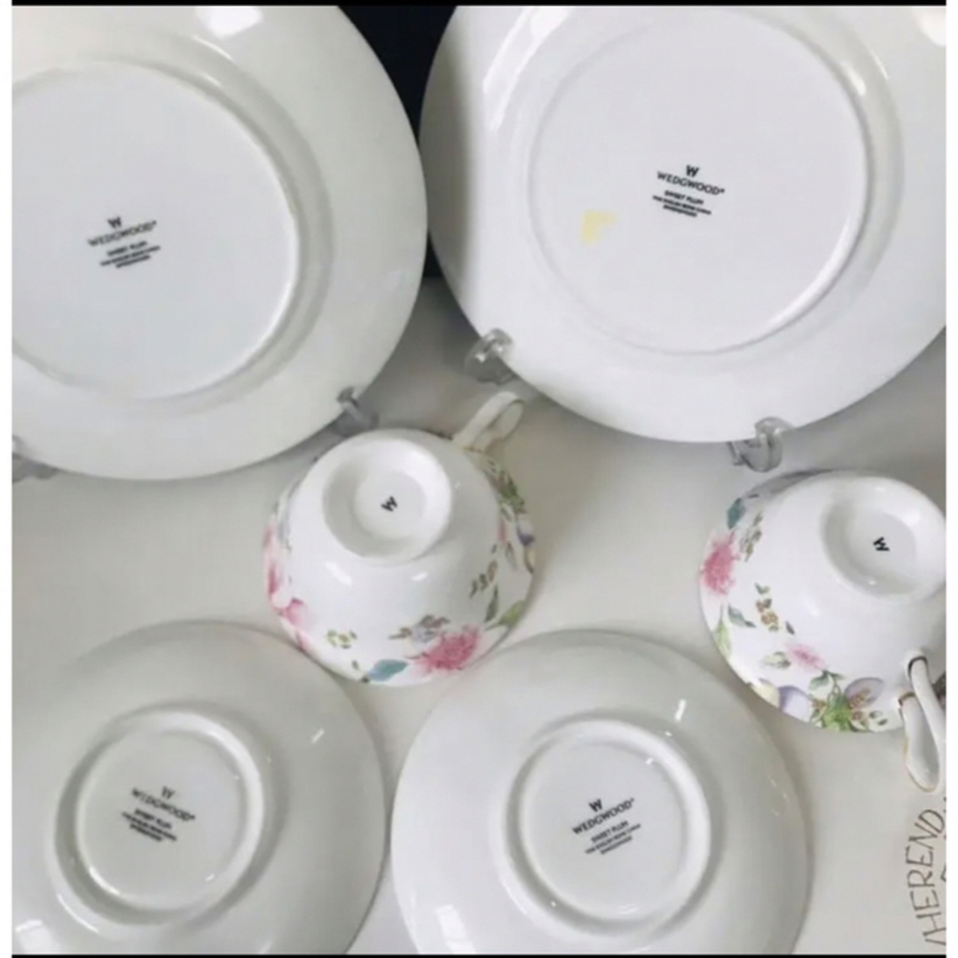 WEDGWOOD - ウェッジウッド スイートプラム トリオ2セットの通販 by