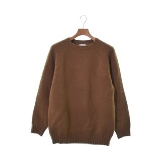 スティーブンアラン(steven alan)のsteven alan スティーブンアラン ニット・セーター S 茶 【古着】【中古】(ニット/セーター)