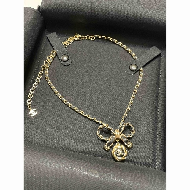 CHANEL シャネル リボン リュバン ネックレス チョーカー アクセサリー
