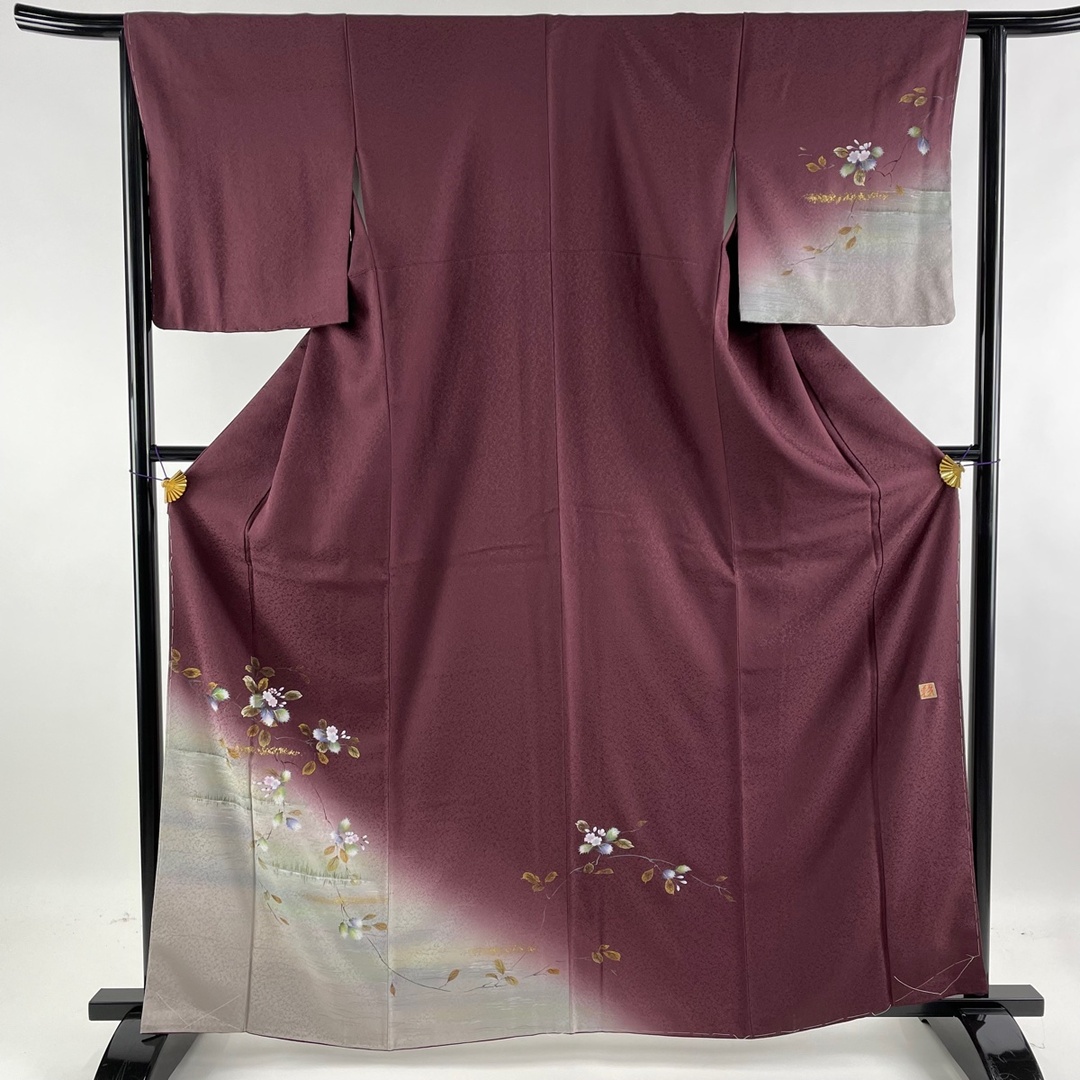 付下げ 美品 名品 身丈163cm 裄丈63cm 正絹 【中古】 【60%OFF】 49.0 ...