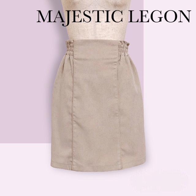 MAJESTIC LEGON(マジェスティックレゴン)のマジェスティックレゴン コーデュロイ ミニ スカート レディースのスカート(ミニスカート)の商品写真