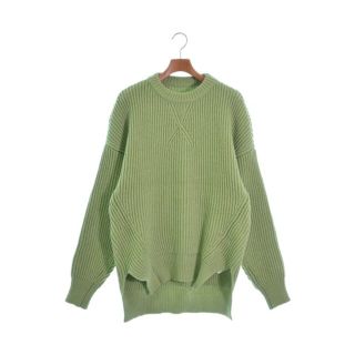 ジルサンダー(Jil Sander)のJIL SANDER ジルサンダー ニット・セーター 46(M位) 緑 【古着】【中古】(ニット/セーター)