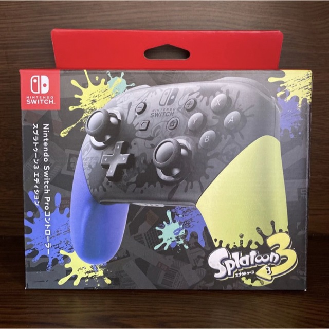 限定発売 Nintendo Switch Proコントローラー スプラトゥーン3