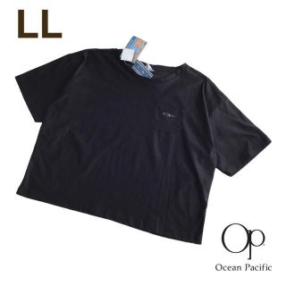 オーシャンパシフィック(OCEAN PACIFIC)の【LL】オーシャンパシフィック 半袖 ドライ Tシャツ 黒(Tシャツ(半袖/袖なし))