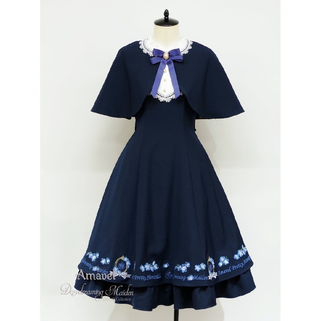 Amavel - 【新品】Amavel ワンピース(ネイビー)の通販 by シロ's shop