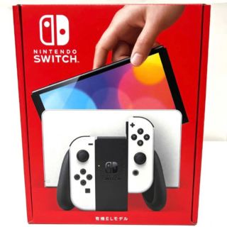 ニンテンドースイッチ(Nintendo Switch)のNintendo switch   ニンテンドースイッチ有機ELモデル　ホワイト(家庭用ゲーム機本体)