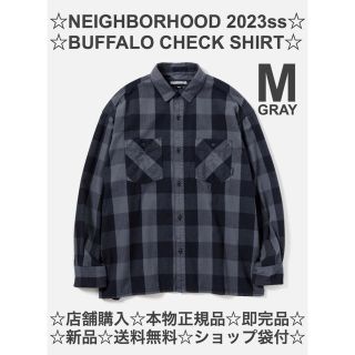 ネイバーフッド(NEIGHBORHOOD)の☆店舗購入☆本物☆新品☆送料無料☆ネイバーフッド 23ss BUFFALO LS(シャツ)