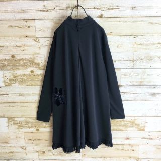 TOKUKO 1er VOL - TOKUKO 1er VOL ワンピース 花柄 ラメ入り 刺繍入り