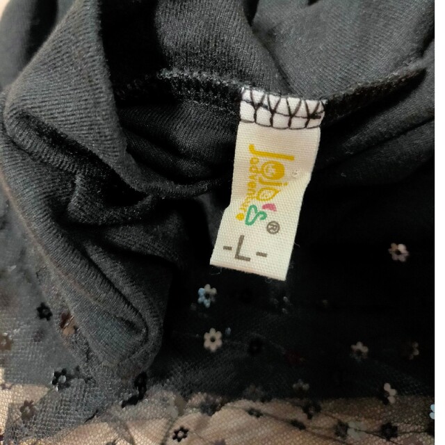 SIZE:80 黒　トップス（キラキラ付き） キッズ/ベビー/マタニティのベビー服(~85cm)(シャツ/カットソー)の商品写真