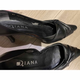 【人気商品‼️】DIANA（ダイアナ） パンプス 23.5cm ブラック 箱なし