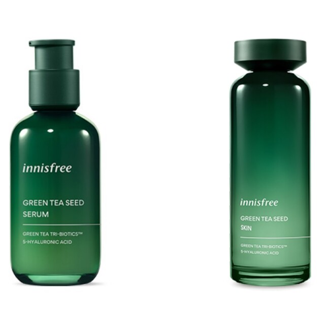 Innisfree(イニスフリー)のinnisfree☆グリーンティーシードセラムN&モイストスキン コスメ/美容のスキンケア/基礎化粧品(ブースター/導入液)の商品写真