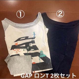 ギャップキッズ(GAP Kids)のGAP ロンT L 2枚セット(Tシャツ/カットソー)