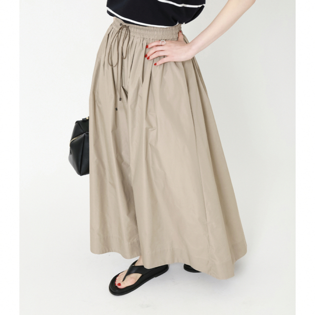 IENA(イエナ)の切り替えギャザースカート　イエナ　IENA レディースのスカート(ロングスカート)の商品写真