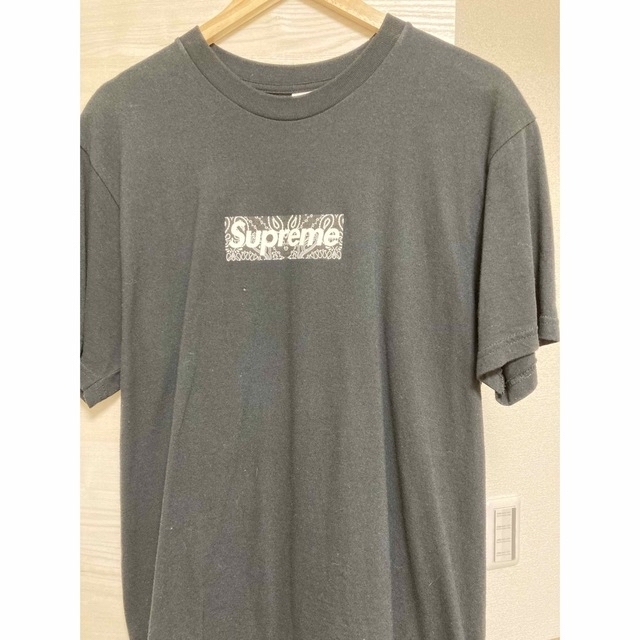 メンズSupreme Bandana Box Logo Tee "Black" M