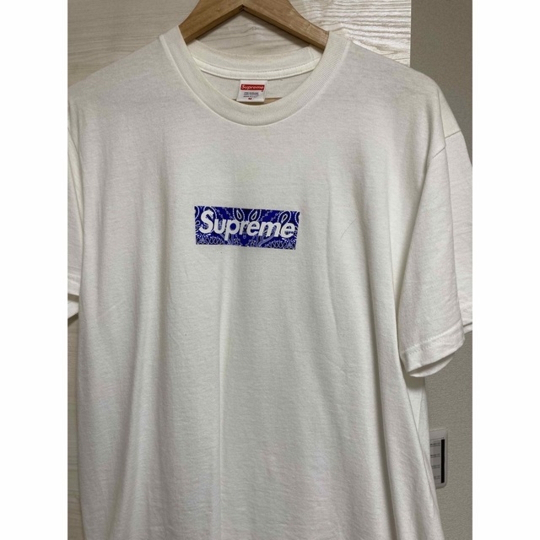 Supreme Bandana Box Logo tee　M ホワイト