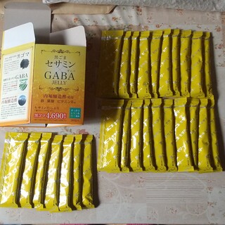 富士薬品　黒ごまセサミン × GABAゼリー　6箱セット