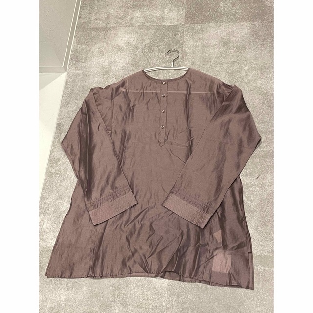 TODAYFUL(トゥデイフル)のtodayful Sheer Over Blouse レディースのトップス(シャツ/ブラウス(長袖/七分))の商品写真