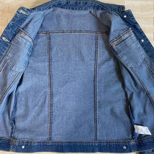 Gジャン ジージャン デニムジャケット Mサイズ 154～162 cm レディースのジャケット/アウター(Gジャン/デニムジャケット)の商品写真