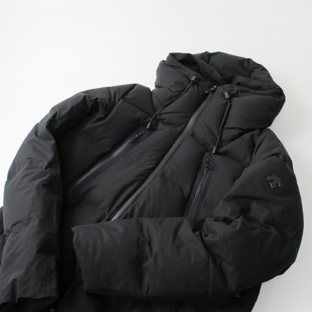 美品 2022AW DESCENTE ALLTERRAIN デサントオルテライン MOUNTAINEER BIG OVERSIZED 水沢ダウンジャケット S/ブラック【2400013284851】