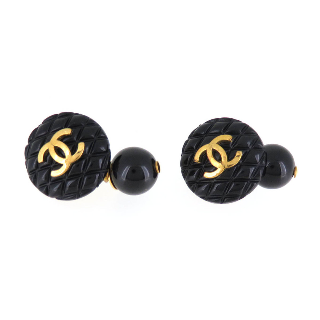 シャネル ココマーク マトラッセ カフス ボタン GP レディース CHANEL