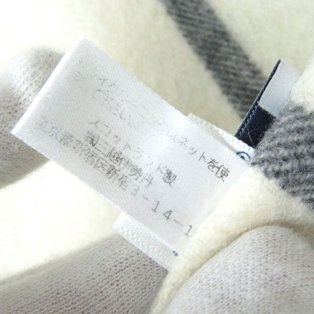 極美品△ジョンストンズ オブ エルガン レディース チェック柄