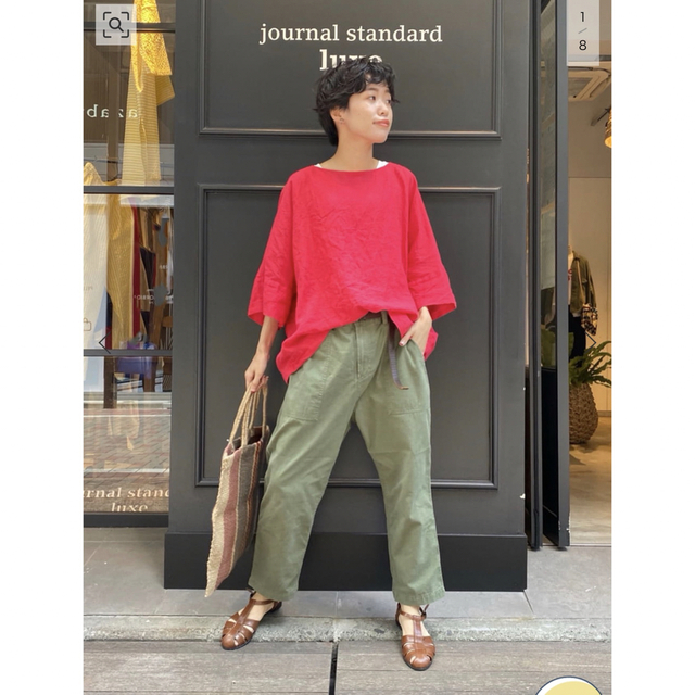 ienajournalstandard luxe リップストップベイカーパンツsizeS