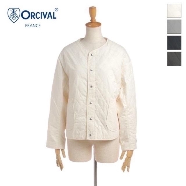 ORCIVAL(オーシバル)のORCIVAL  中綿キルトショートブルゾンインサレーション　キルト レディースのジャケット/アウター(ブルゾン)の商品写真