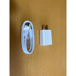 (新品未使用品) ACアダプター+USBケーブル-Micro USB TypeB(バッテリー/充電器)