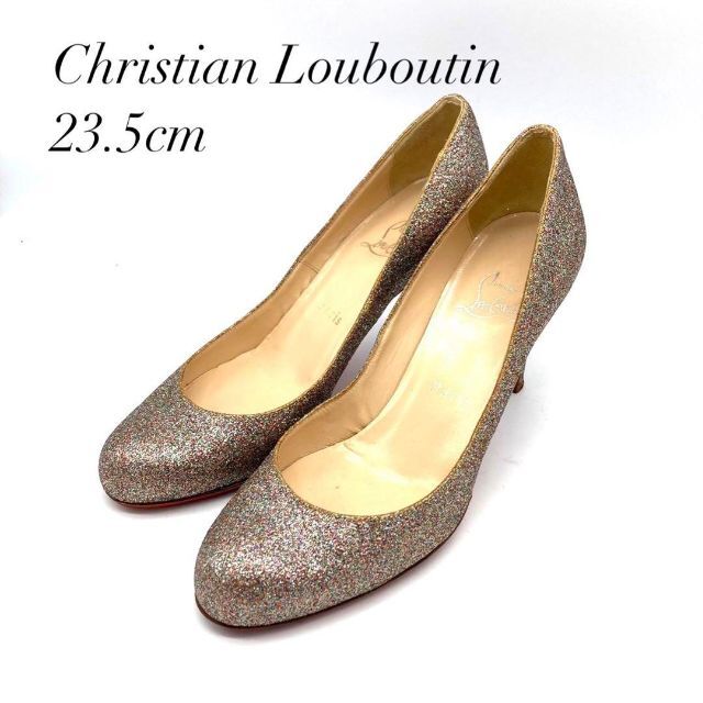 美品★ChristianLouboutin(クリスチャンルブタン)キラキラヒール