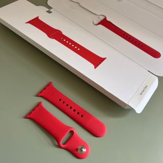 アップル(Apple)の純正 Apple Watch スポーツバンド product red(その他)