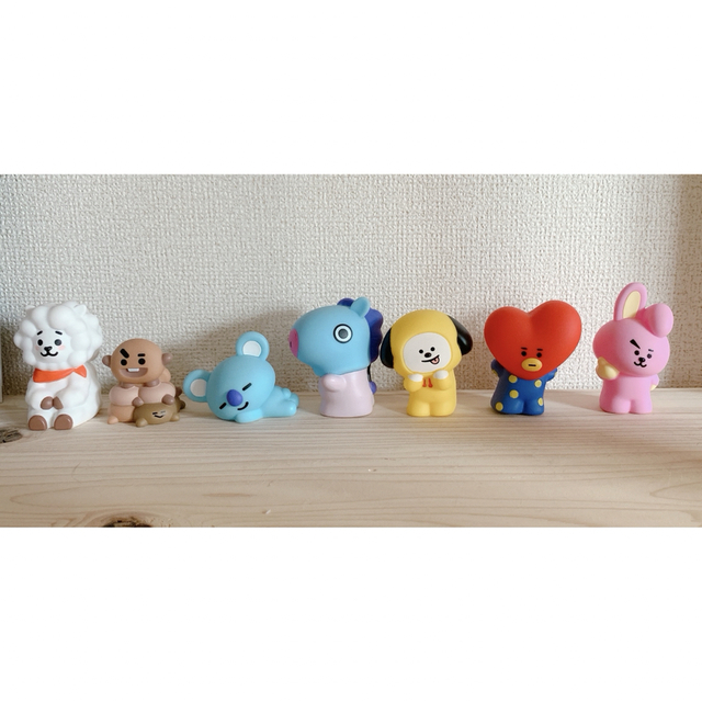 BT21 フレンズ+2 コンプリートセット BTS マスコット フィギュア