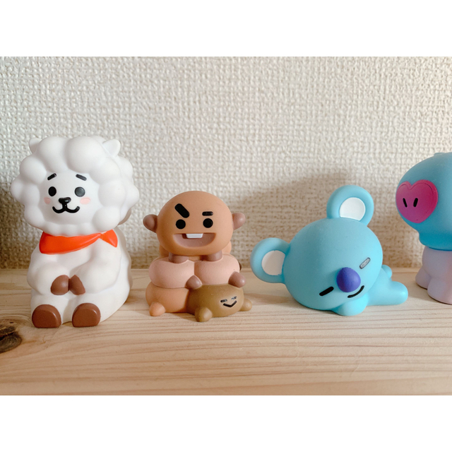 BT21 フレンズ+2 コンプリートセット BTS マスコット フィギュア