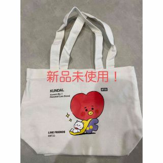 ビーティーイシビル(BT21)のBT21 トートバッグ☆新品未使用！☆TATA☆LINE FRIENDS(キャラクターグッズ)