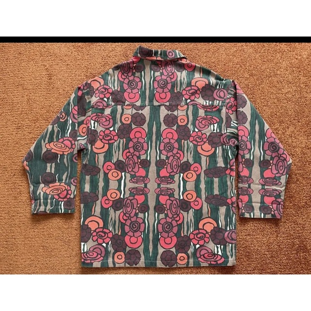 ブルゾン 80s 90s vintage フランス製 OXBOW 花柄 ジャケット な