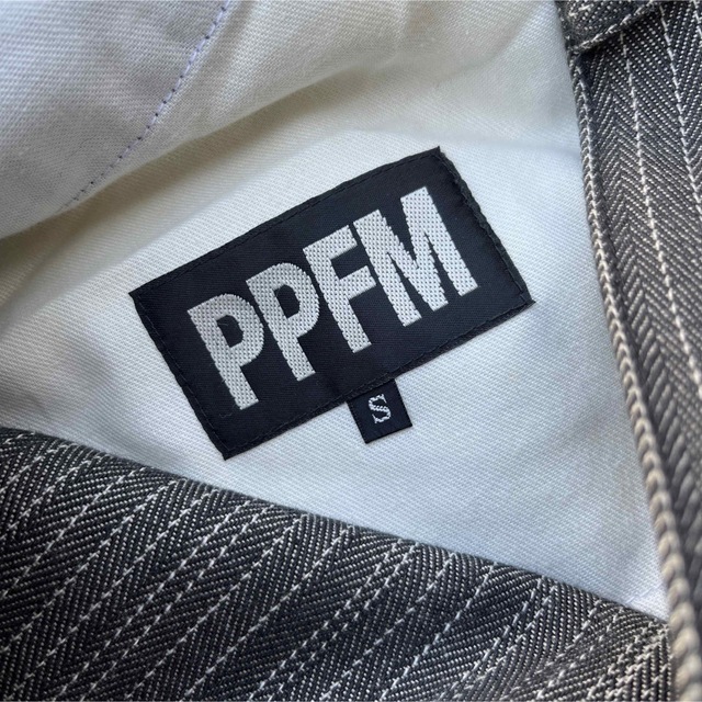 PPFM(ピーピーエフエム)の90s Vintage アーカイブ PPFM ストライプ パンツ y2k パンク メンズのパンツ(ワークパンツ/カーゴパンツ)の商品写真