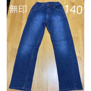 ムジルシリョウヒン(MUJI (無印良品))の140  無印　パンツ　デニム ジーンズ(パンツ/スパッツ)