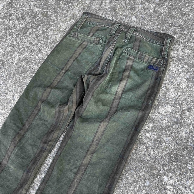 90's Vintage アーカイブ DIESEL ストライプ パンツ y2k 新品?正規品