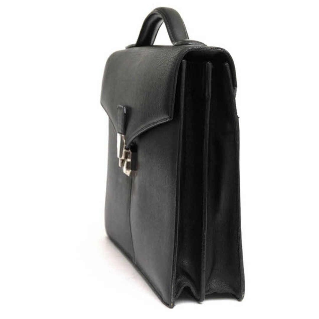 ダンヒル／Dunhill バッグ ブリーフケース ビジネスバッグ 鞄 ビジネス メンズ 男性 男性用レザー 革 本革 ブラック 黒  FA6060E SIDECAR サイドカー フラップ式