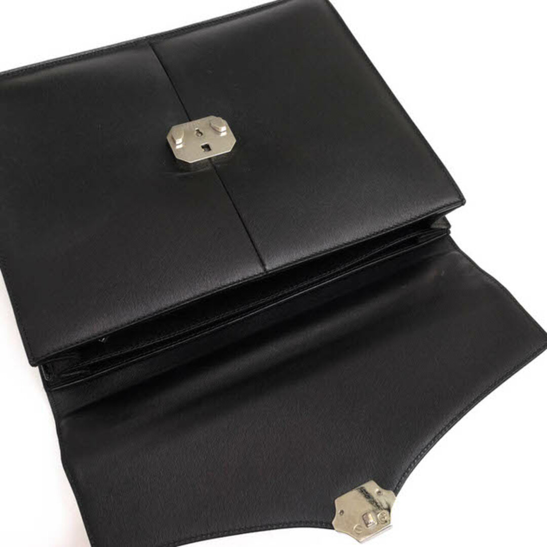 ダンヒル／Dunhill バッグ ブリーフケース ビジネスバッグ 鞄 ビジネス メンズ 男性 男性用レザー 革 本革 ブラック 黒  FA6060E SIDECAR サイドカー フラップ式