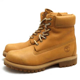 ティンバーランド(Timberland)のティンバーランド／Timberland マウンテンブーツ トレッキングブーツ シューズ 靴 メンズ 男性 男性用レザー 革 本革 ベージュ  ICON A1JJB 6in Premium Boot Natural Horween Latigo アイコン 6インチ プレミアム PrimaLoft プリマロフト プレーントゥ 定番(ブーツ)