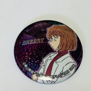 名探偵コナン 黒鉄の魚影 ホログラム缶バッジ vol.2 シェリー 灰原哀