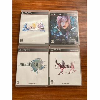 スクウェアエニックス(SQUARE ENIX)のPS3  FF10/10-2 、FF13シリーズ　全4タイトル(家庭用ゲームソフト)