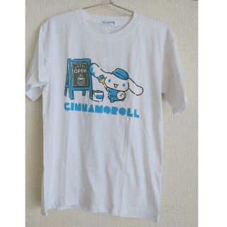 サンリオ(サンリオ)のシナモロール ワークマン Tシャツ S(Tシャツ/カットソー(半袖/袖なし))